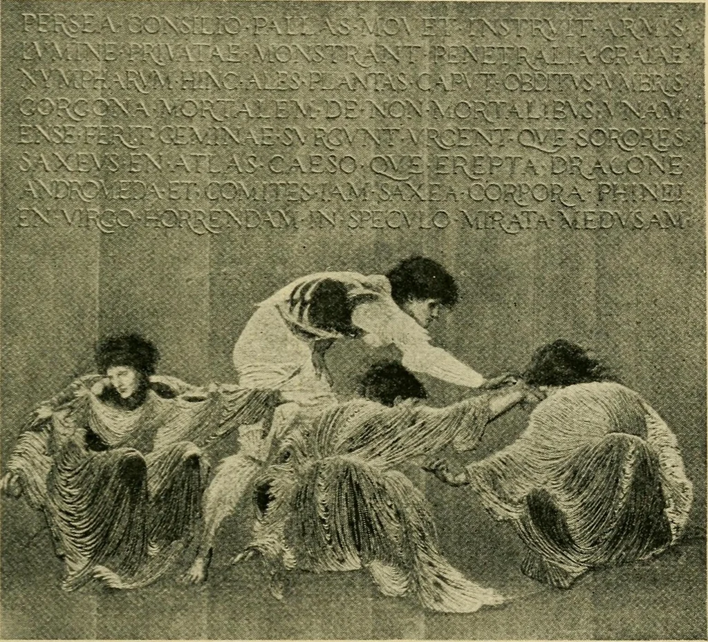 An illustration from Lettering in ornament; an enquiry into the decorative use of lettering, past, present, and possible, 1902, leaf 46