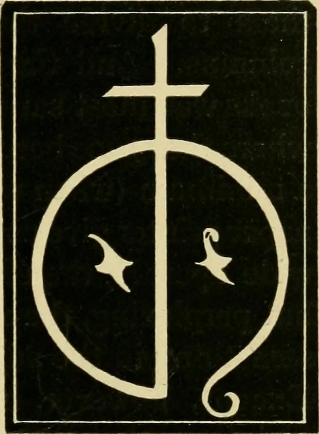 An illustration from Lettering in ornament; an enquiry into the decorative use of lettering, past, present, and possible, 1902, leaf 58