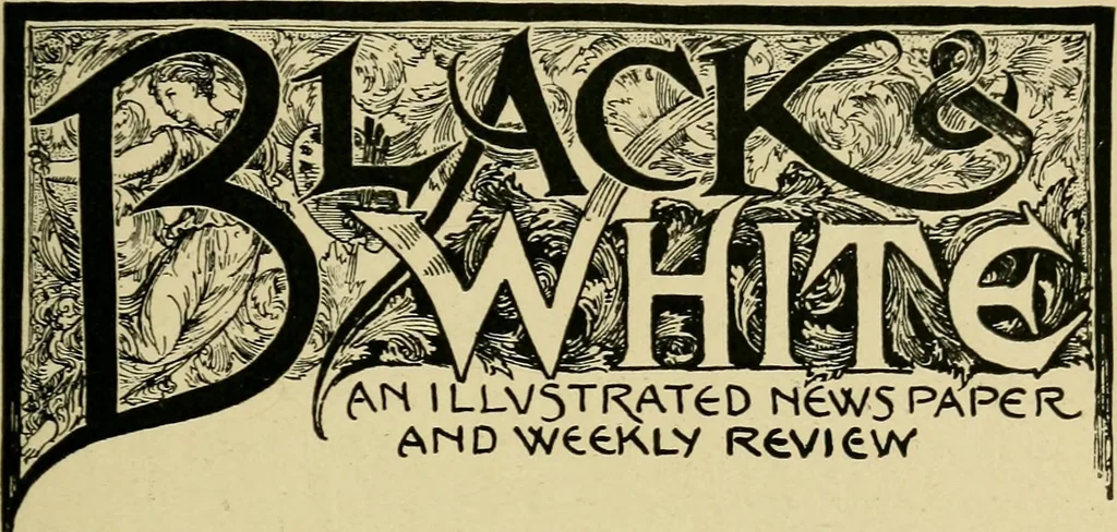 An illustration from Lettering in ornament; an enquiry into the decorative use of lettering, past, present, and possible, 1902, leaf 60