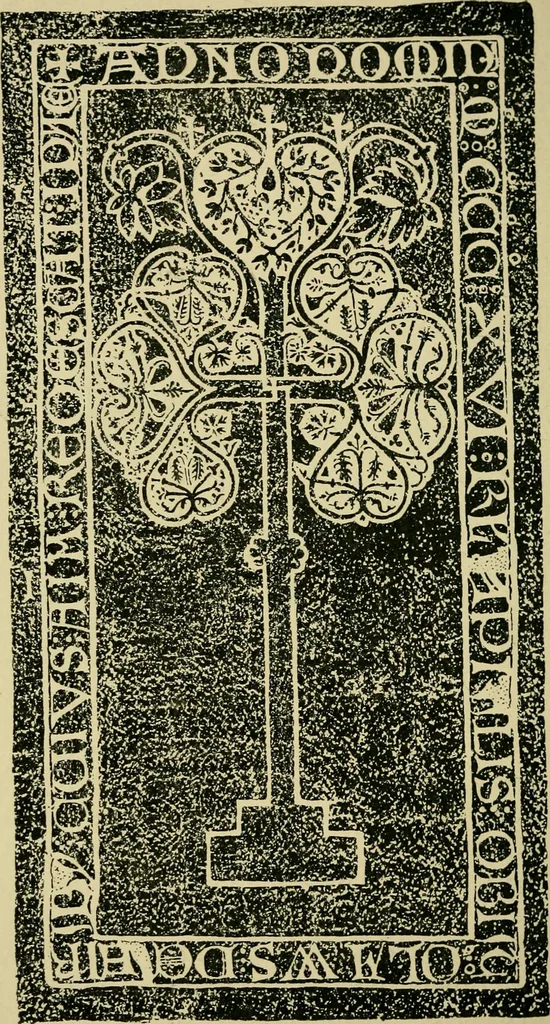 An illustration from Lettering in ornament; an enquiry into the decorative use of lettering, past, present, and possible, 1902, leaf 99