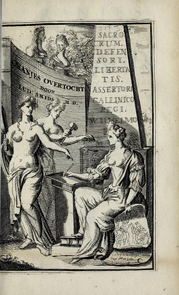 An illustration from Letterkonstig ontwerp der aanmerkingen over de Roomsche gedenkpenningen, 1693, leaf 127