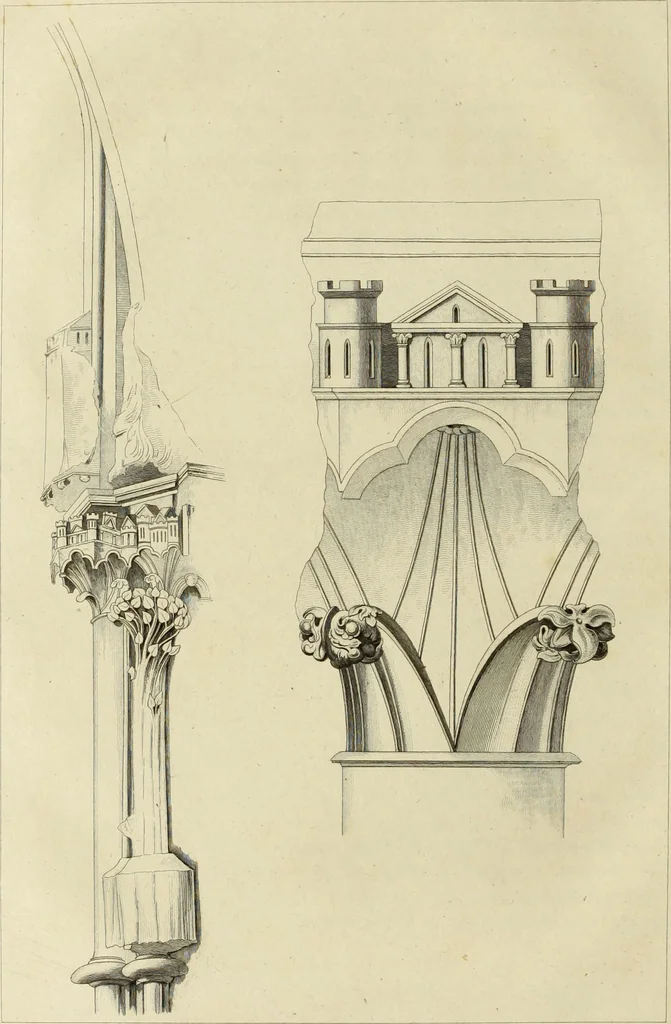 An illustration from Letters of an architect, from France, Italy, and Greece, 1828, leaf 144