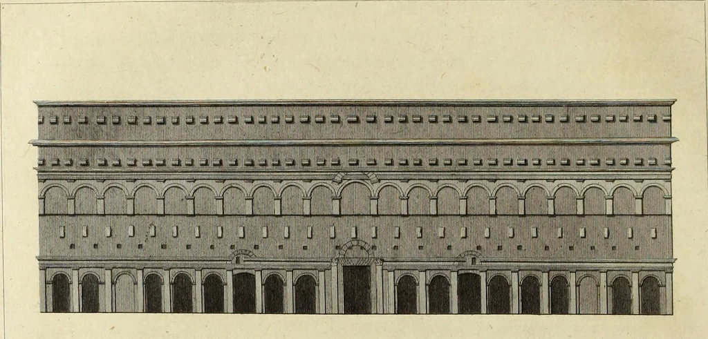 An illustration from Letters of an architect, from France, Italy, and Greece, 1828, leaf 174