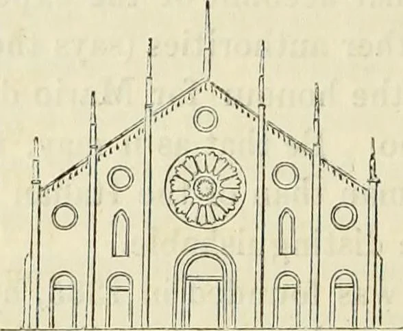 An illustration from Letters of an architect, from France, Italy, and Greece, 1828, leaf 236