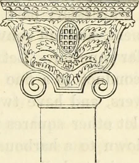 An illustration from Letters of an architect, from France, Italy, and Greece, 1828, leaf 295