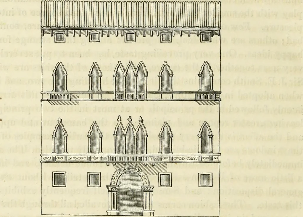 An illustration from Letters of an architect, from France, Italy, and Greece, 1828, leaf 298