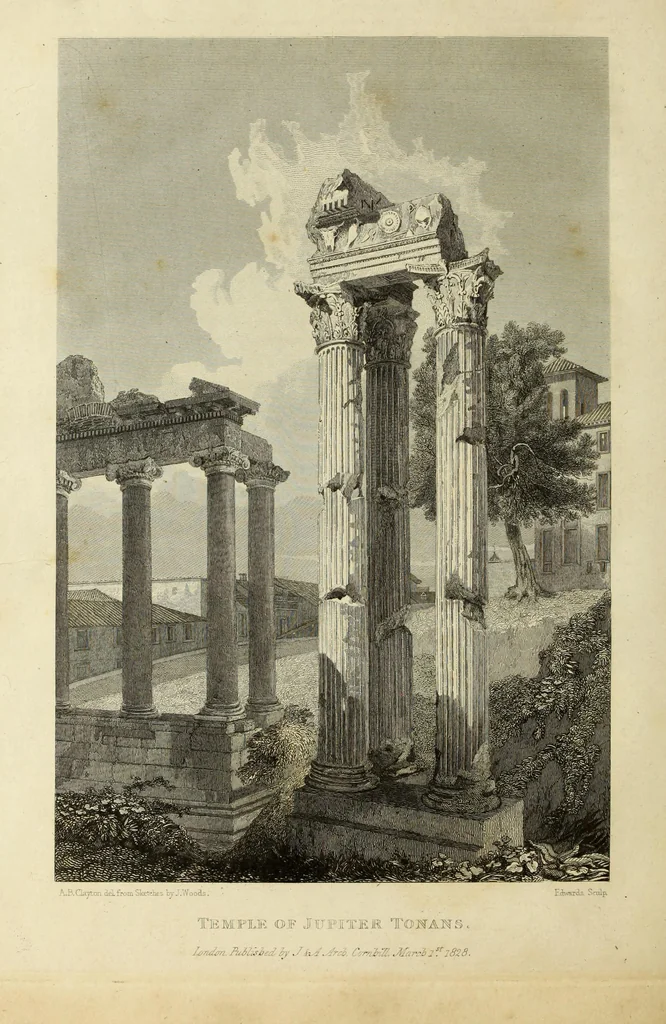 An illustration from Letters of an architect, from France, Italy, and Greece, 1828, leaf 366