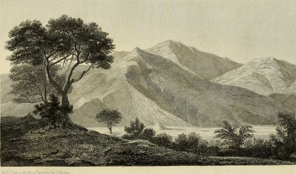 An illustration from Letters of an architect, from France, Italy, and Greece, 1828, leaf 315