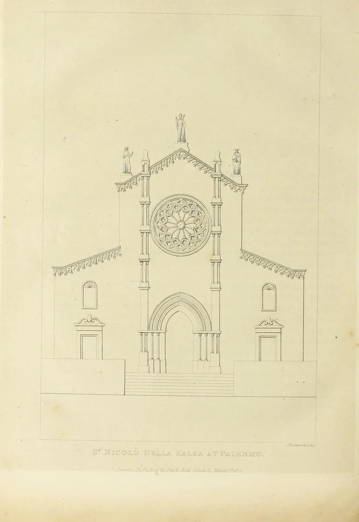 An illustration from Letters of an architect, from France, Italy, and Greece, 1828, leaf 367