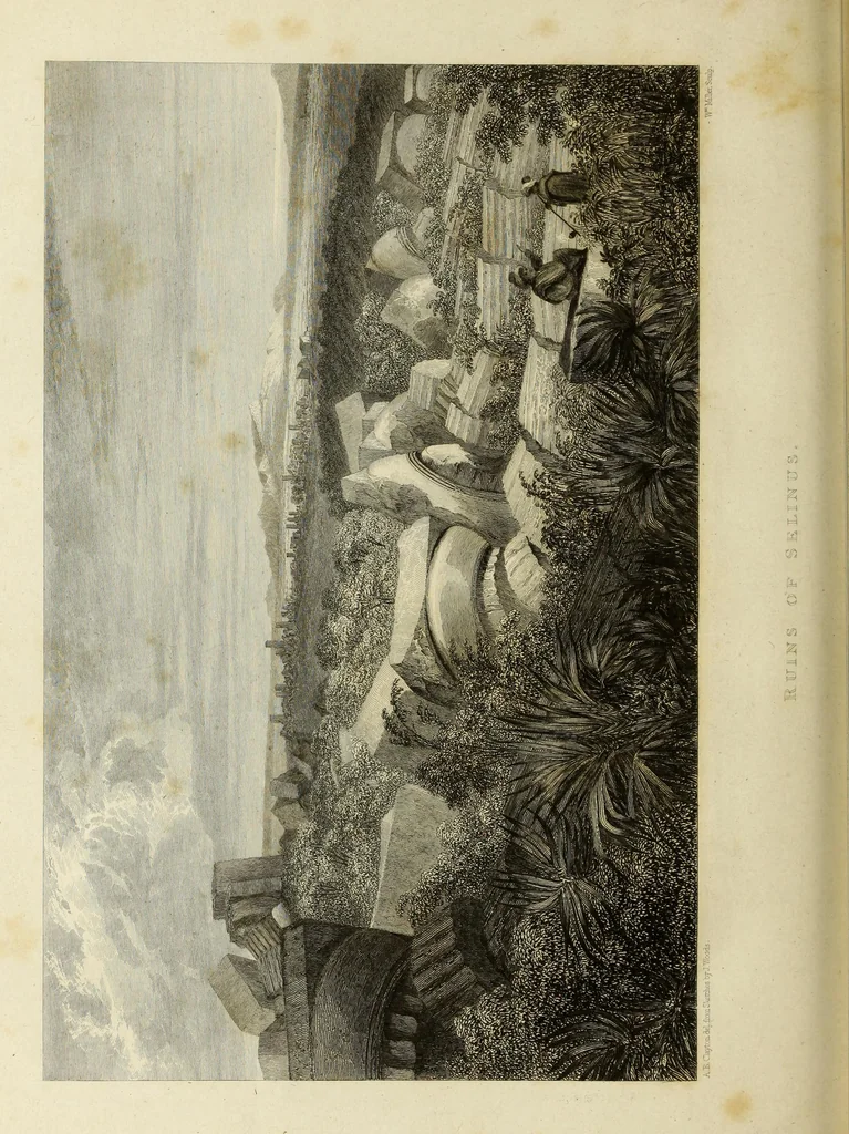 An illustration from Letters of an architect, from France, Italy, and Greece, 1828, leaf 379