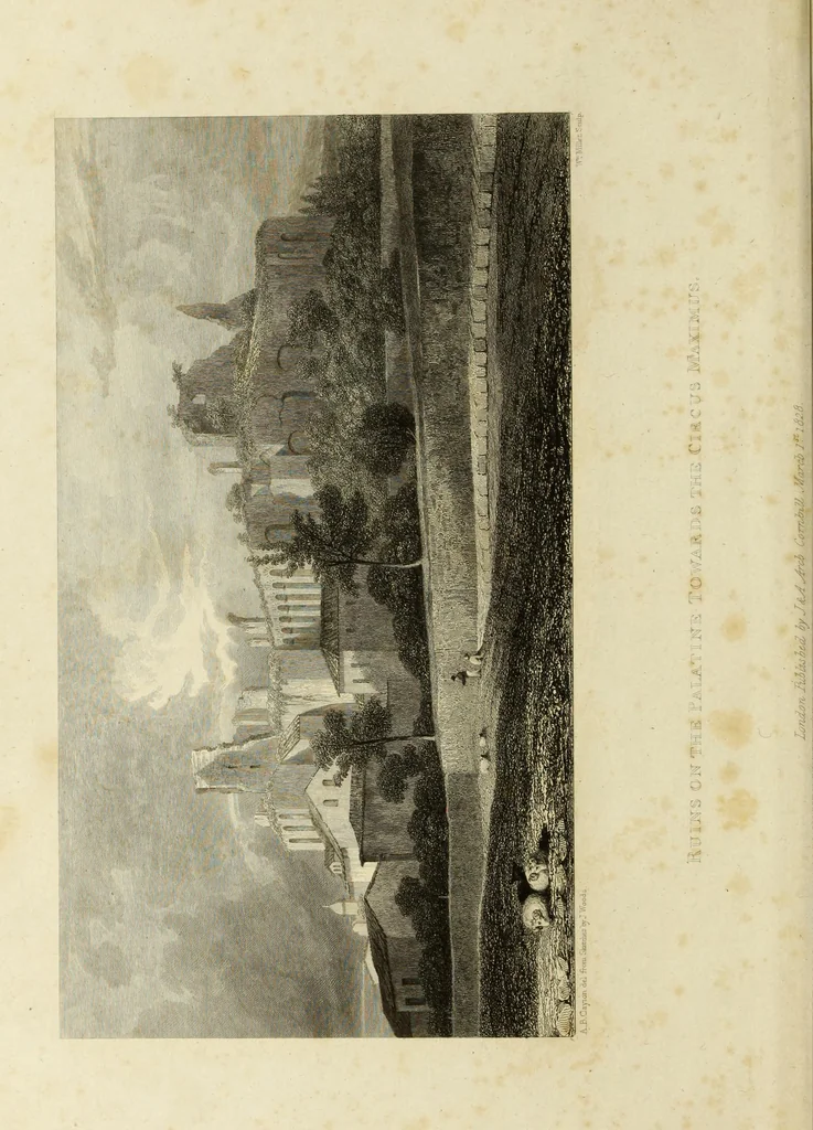 An illustration from Letters of an architect, from France, Italy, and Greece, 1828, leaf 5