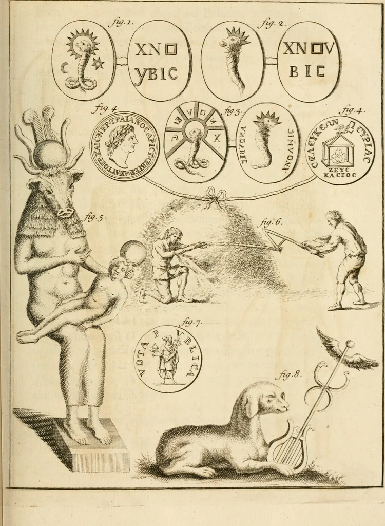 An illustration from Letters concerning the Spanish nation: written at Madrid during the years 1760 and 1761, 1763, leaf 464