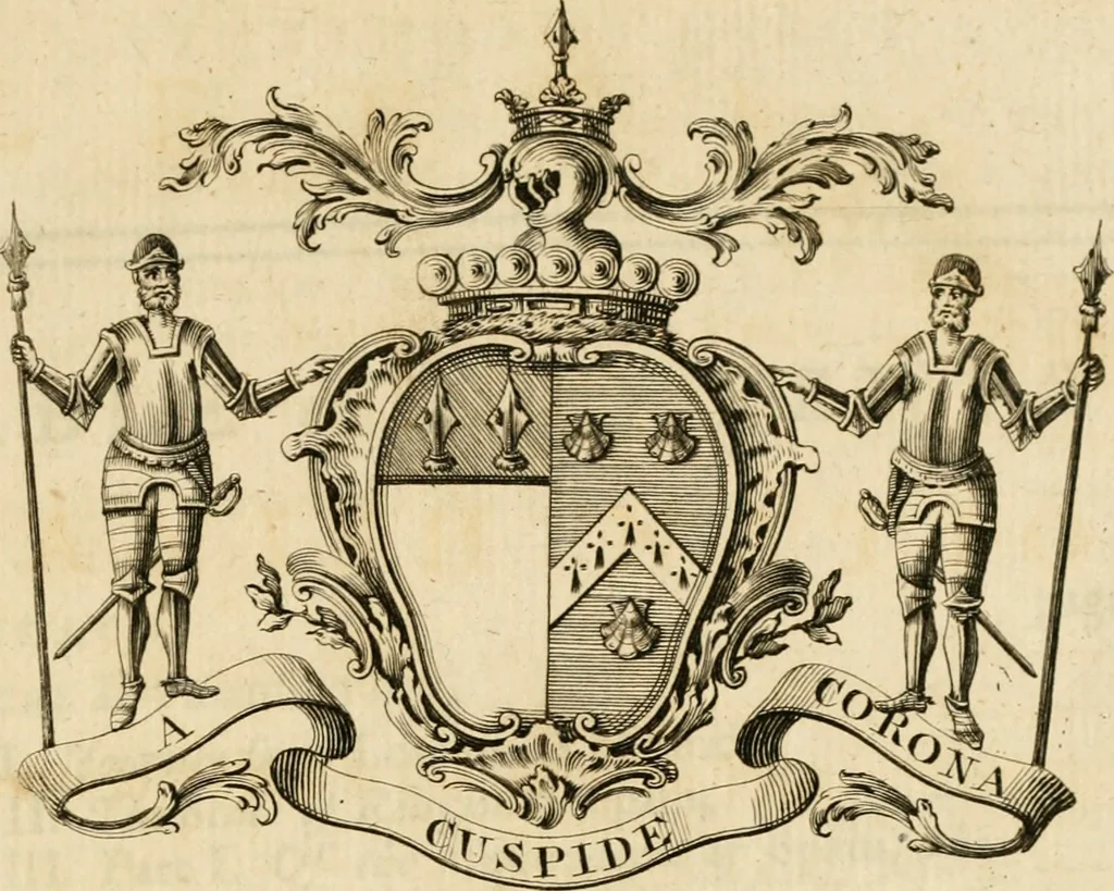 An illustration from Letters concerning the Spanish nation: written at Madrid during the years 1760 and 1761, 1763, leaf 8