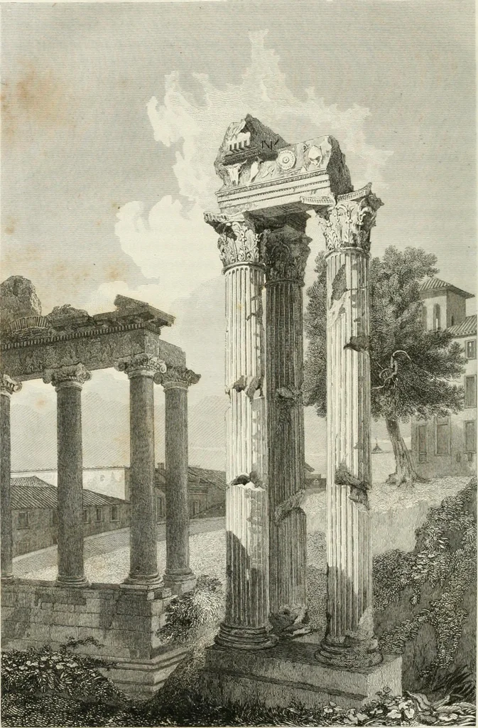 An illustration from Letters of an architect, from France, Italy, and Greece, 1828, leaf 369