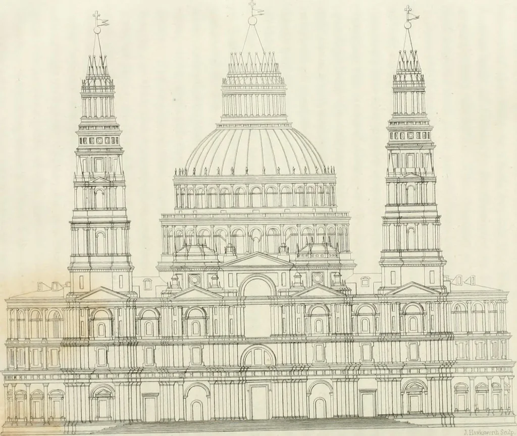 An illustration from Letters of an architect, from France, Italy, and Greece, 1828, leaf 403