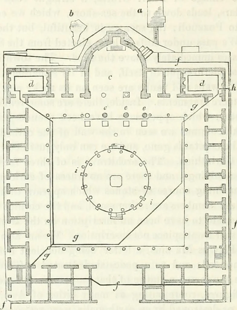 An illustration from Letters of an architect, from France, Italy, and Greece, 1828, leaf 219