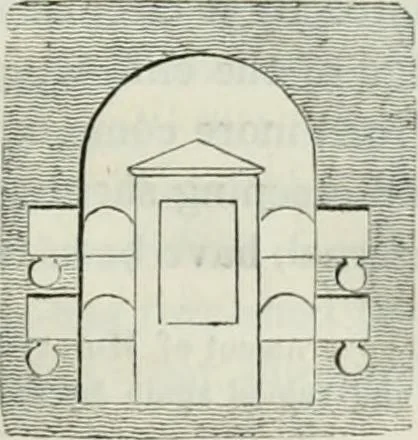 An illustration from Letters of an architect, from France, Italy, and Greece, 1828, leaf 226