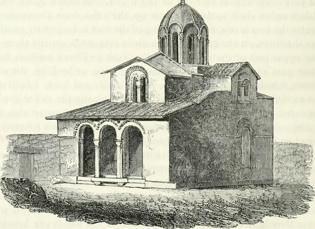 An illustration from Letters of an architect, from France, Italy, and Greece, 1828, leaf 295