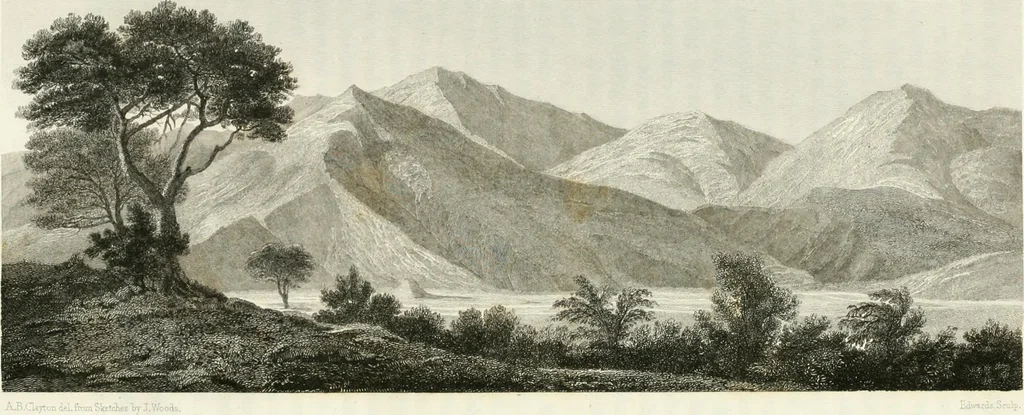 An illustration from Letters of an architect, from France, Italy, and Greece, 1828, leaf 317
