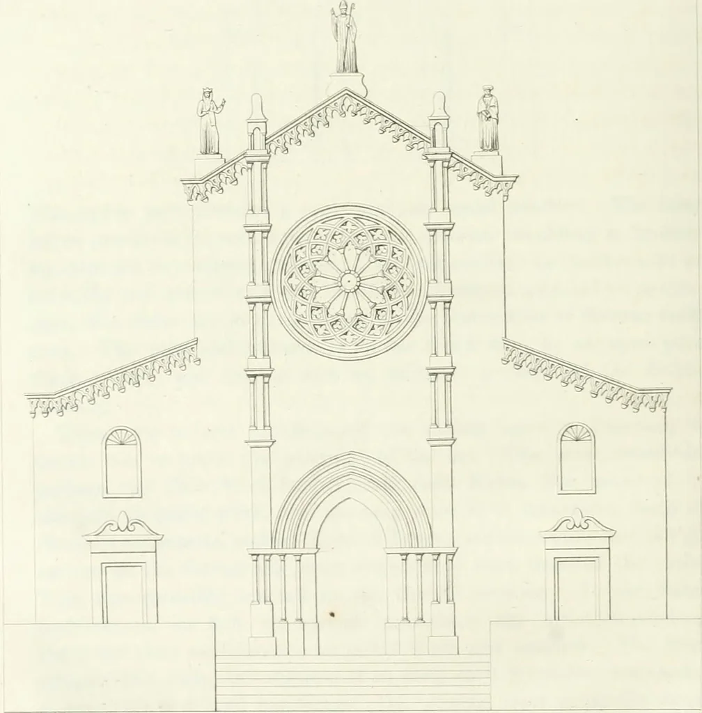 An illustration from Letters of an architect, from France, Italy, and Greece, 1828, leaf 369