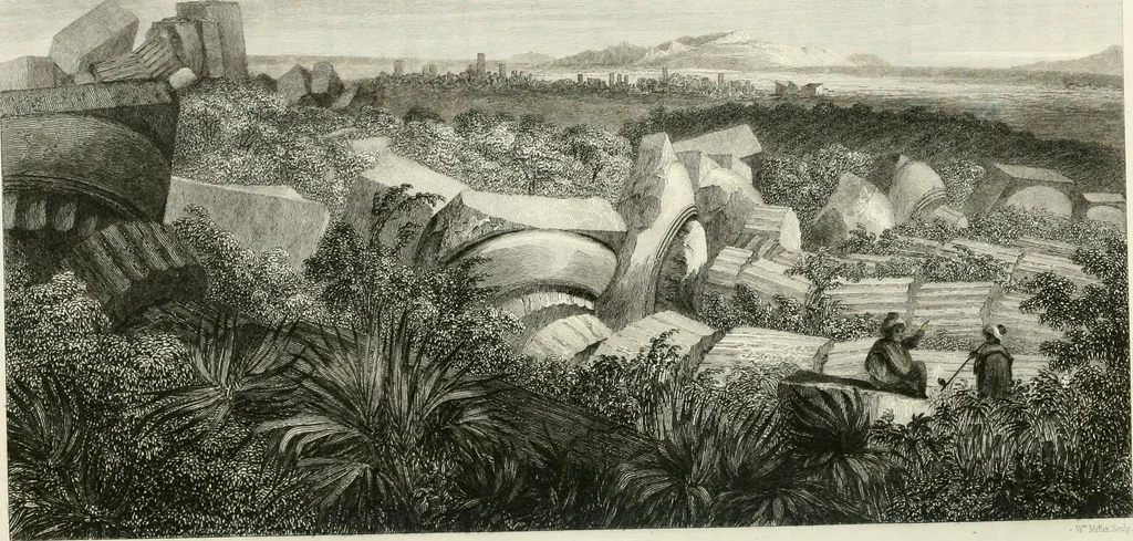 An illustration from Letters of an architect, from France, Italy, and Greece, 1828, leaf 381