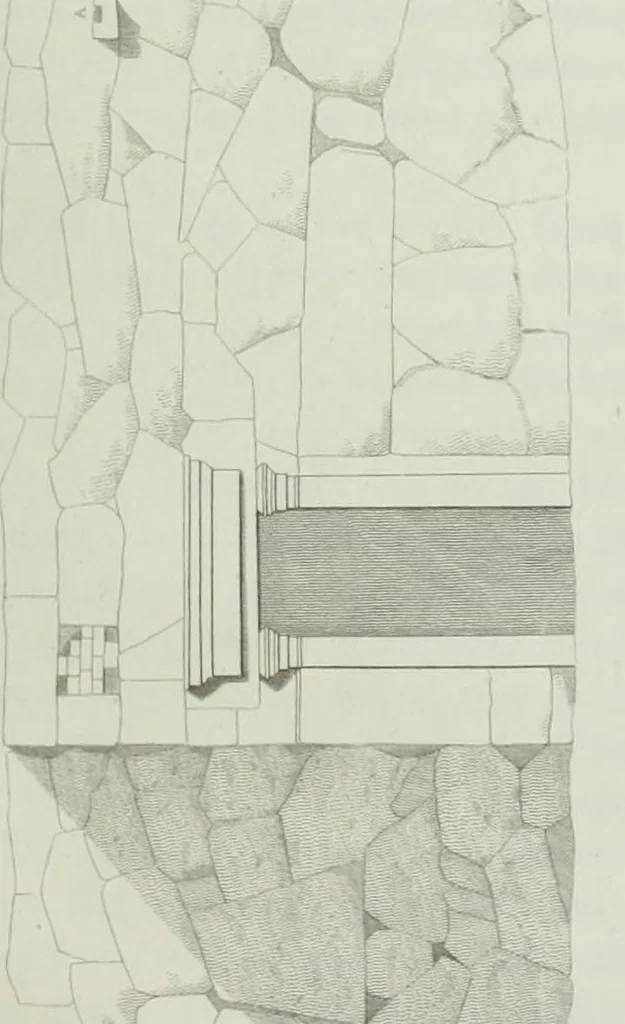 An illustration from Letters of an architect, from France, Italy, and Greece, 1828, leaf 390
