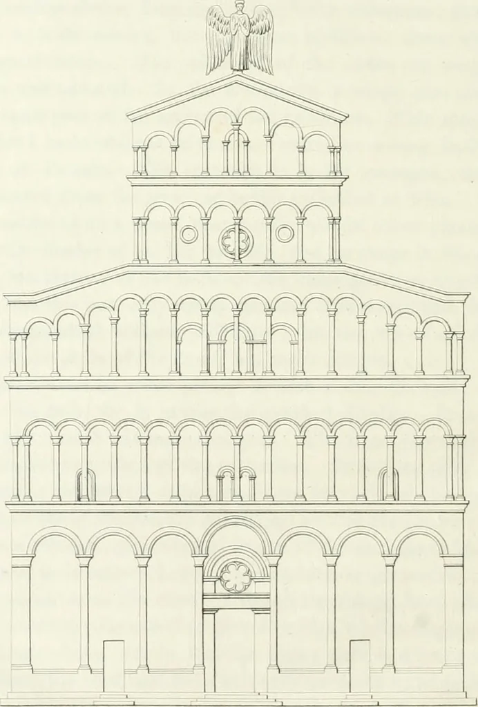 An illustration from Letters of an architect, from France, Italy, and Greece, 1828, leaf 447