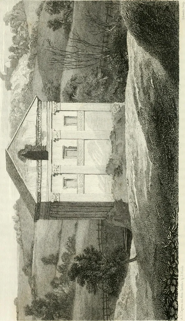 An illustration from Letters of an architect, from France, Italy, and Greece, 1828, leaf 69