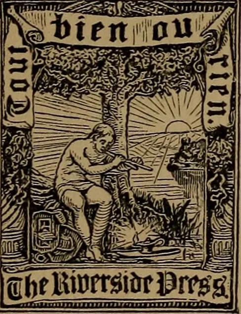 An illustration from Letters of Celia Thaxter, 1897, leaf 8
