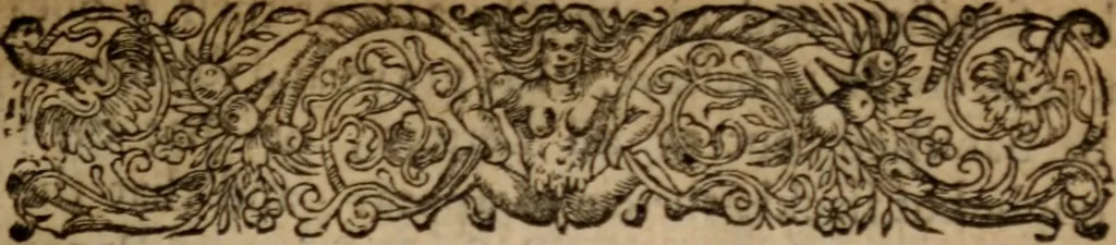 An illustration from Letters of Mounsieur de Balzac. 1. 2. 3. and 4th parts, 1654, leaf 14