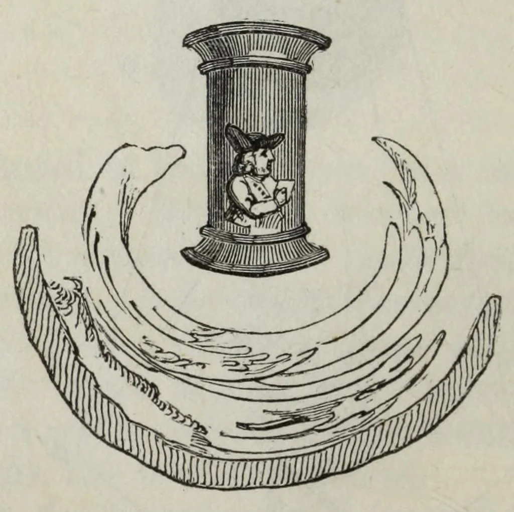 An illustration from Letters on natural magic, addressed to Sir Walter Scott, 1832, leaf 114