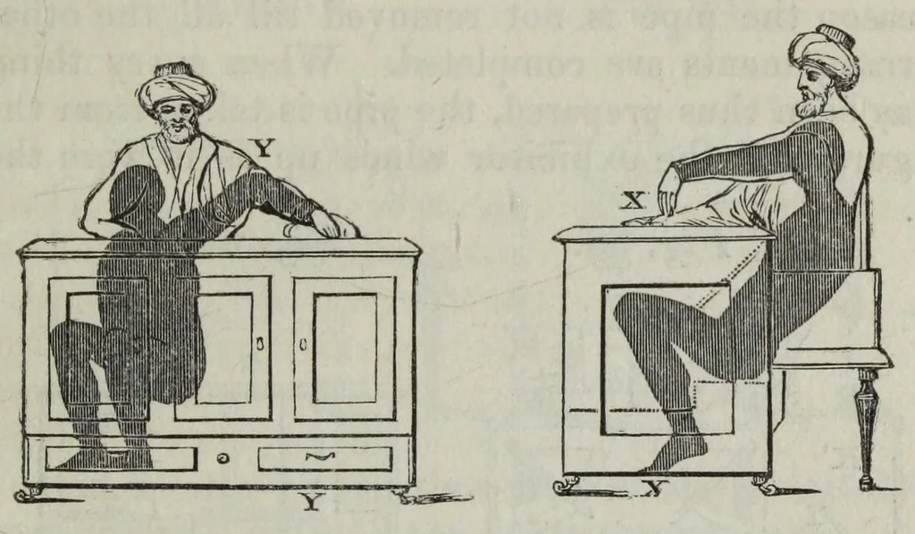 An illustration from Letters on natural magic, addressed to Sir Walter Scott, 1832, leaf 303