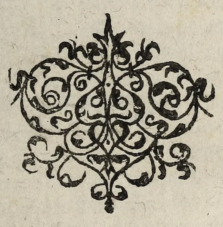 An illustration from Lettre d'vn gentil-homme catholique francois à Messieurs de la Sorbone de Paris. Sur la nouuelle victoire obtenue par le roy de Nauarre contre Monsieur de Loyeuse, à Coutras le mardy vingtiesme d'octobre, 1587. Imprimé nouuellement., 1587, leaf 1