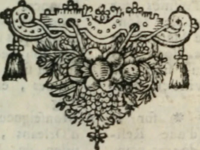 An illustration from Lettres de monsieur Arnauld d'Andilly, 1662, leaf 17