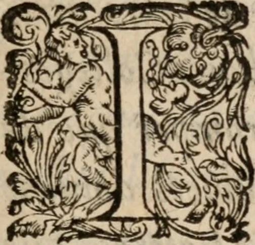 An illustration from Lettres de monsieur de Balzac, 1626, leaf 10