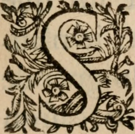 An illustration from Lettres de monsieur de Balzac, 1626, leaf 204