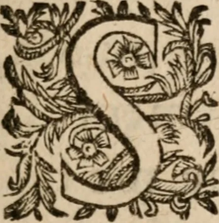 An illustration from Lettres de monsieur de Balzac, 1626, leaf 218