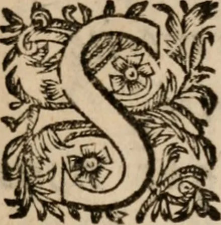 An illustration from Lettres de monsieur de Balzac, 1626, leaf 28