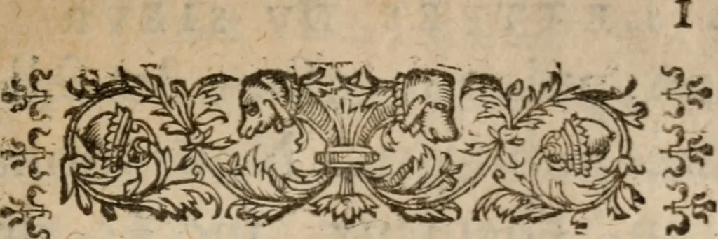An illustration from Lettres de monsieur de Balzac, 1626, leaf 38