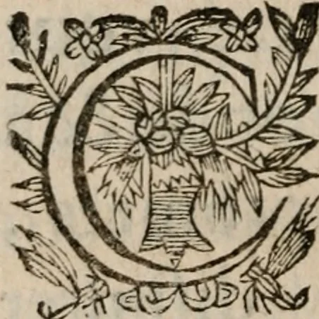 An illustration from Lettres de monsieur de Balzac, 1626, leaf 503