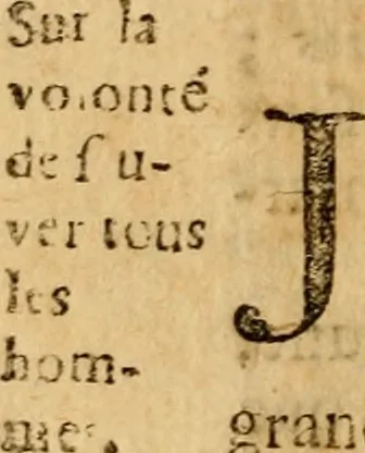 An illustration from Lettres d'un theologien à un de ses amis a l'occasion du Probleme ecclesiastique adressé a Mr. l'Abbé Boileau, 1700, leaf 89