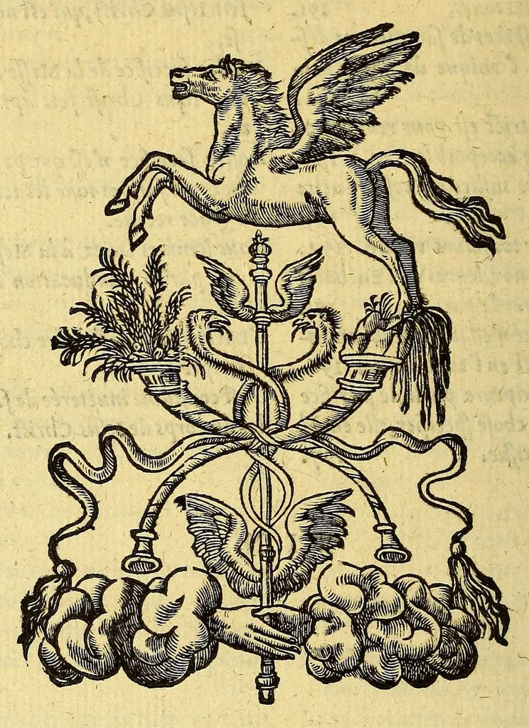 An illustration from Lettres dv chevalier de Villegaignon, svr les Remonstrances, a la royne mere dv roy sa souueraine dame, 1561, leaf 4