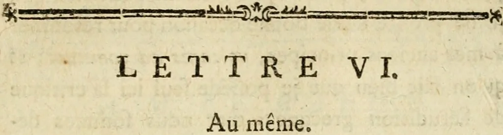 An illustration from Lettres familières de M. Winckelmann, 1781, leaf 256