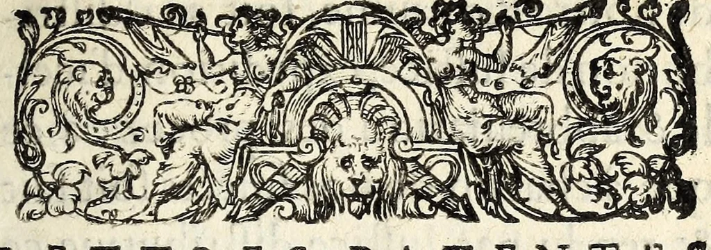 An illustration from Lettres patentes dv Roy, povr l'institution & ouuerture des grãds iours en la ville de Poictiers, pour ceste presente annee: et les seneschaussees, bailliages, & gouuernement, y resortissans. Et de l'authorité & temps d'iceux., 1579, leaf 9