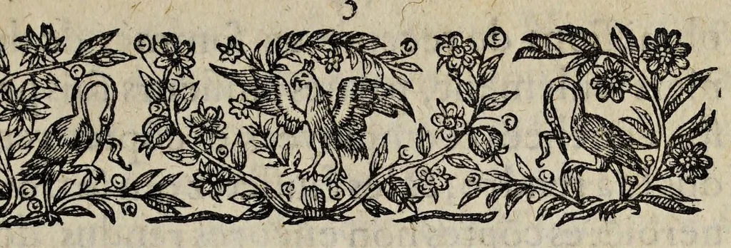 An illustration from Lettres patentes du roy, contenant l'establissement de la Chambre royalle, pour la cognoissance & iugement des abbus & maluersations commises en ses finances., 1601, leaf 7
