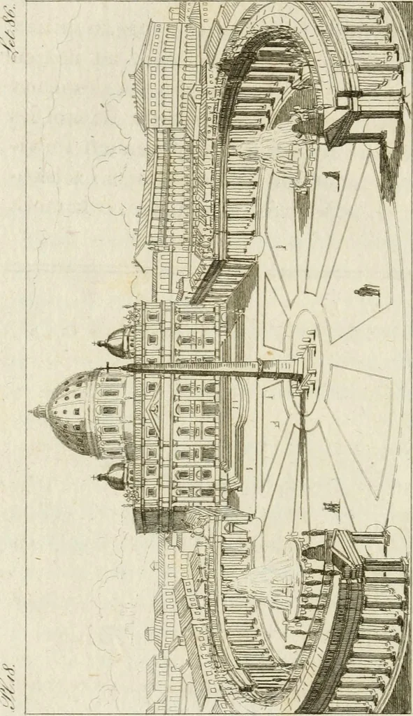 An illustration from Lettres sur l'Italie, écrites en 1785, 1824, leaf 145
