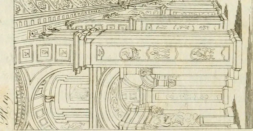 An illustration from Lettres sur l'Italie, écrites en 1785, 1824, leaf 149