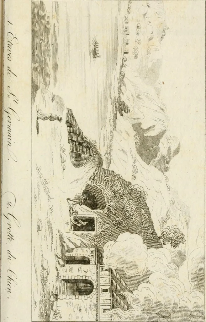 An illustration from Lettres sur l'Italie, écrites en 1785, 1824, leaf 178