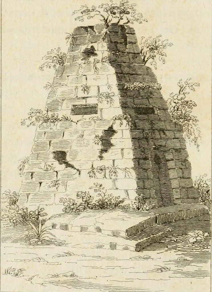 An illustration from Lettres sur l'Italie, écrites en 1785, 1824, leaf 189