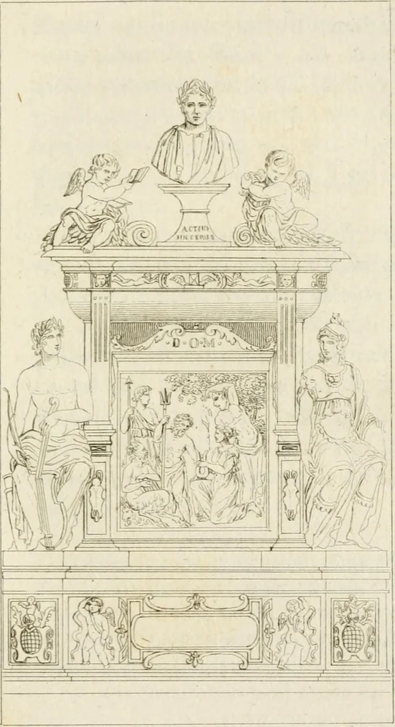 An illustration from Lettres sur l'Italie, écrites en 1785, 1824, leaf 274